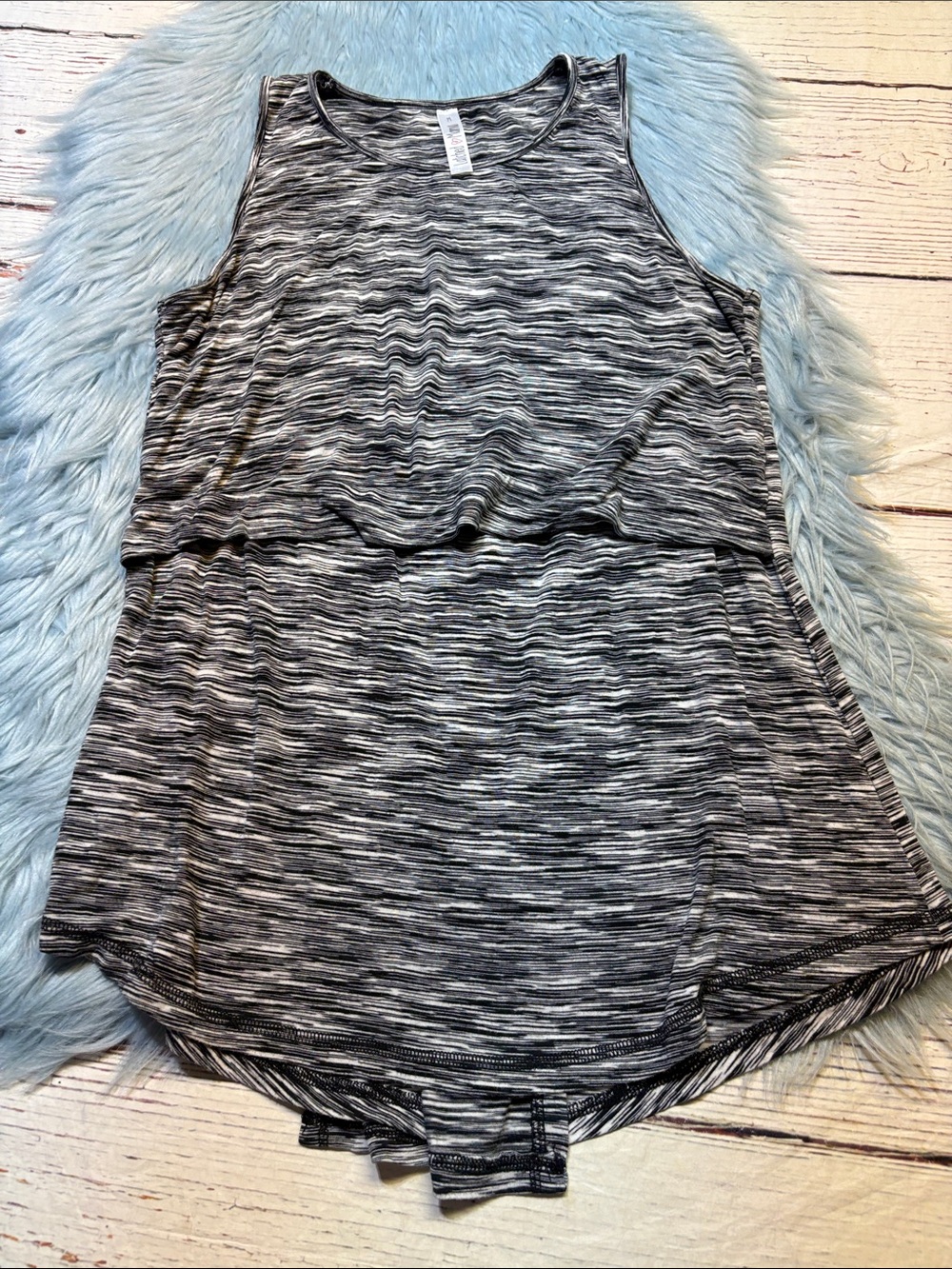 Latched Mama Black Space Dye Tank sz M
